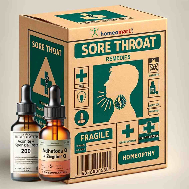 Best Homeopathic Medicines for Sore Throat & Cough by Dr. Kirti Vikram