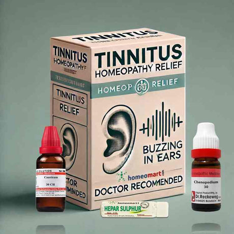 Homeopathic Remedy for Tinnitus - Relieve Ringing and Buzzing in Ears"