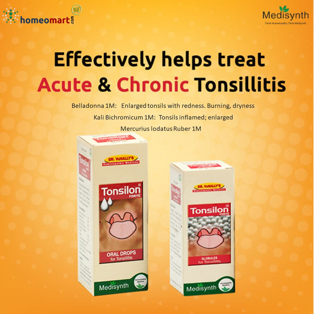 Tonsillitis Medicine for adults & kids, safe homeopathic remedy