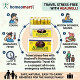 homeopathic travel kit uses, Healwell travel kit, travel sickness homeopathy kit, homeopathy first aid travel kit, natural motion sickness remedy, homeopathic medicine for travel, travel emergency medicine kit, motion sickness homeopathy,