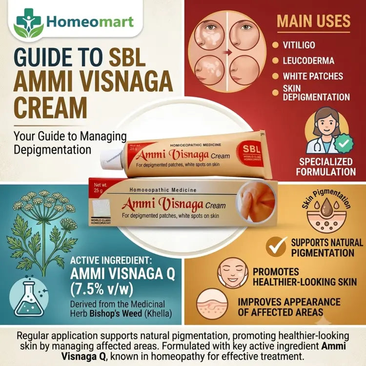 sbl ammi visnaga cream, ammi visnaga cream, buy ammi visnaga cream online, sbl vitiligo cream, homeopathic cream for vitiligo, homeopathic cream for leucoderma, cream for white skin patches, depigmentation cream homeopathic, vitiligo treatment cream