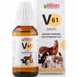 Baksons V61 Blood Purifier Drops, veterinary blood purifier drops, homeopathic medicine for pet skin problems, pet blood purifier homeopathy, Baksons veterinary medicine, skin allergy medicine for pets, homeopathic drops for boils in dogs, eczema treatment for pets homeopathy,