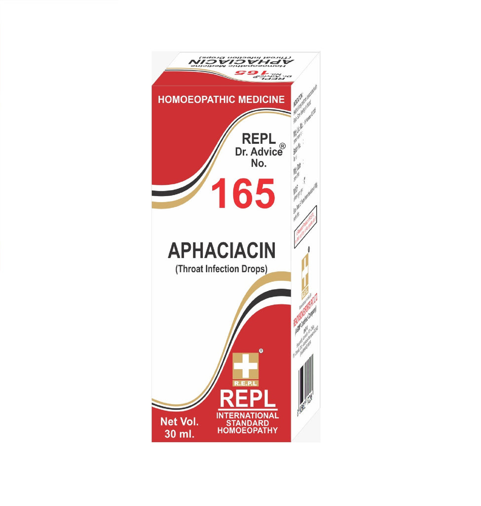 homeopathy REPL Dr Adv No 165 aphaciacin drops 