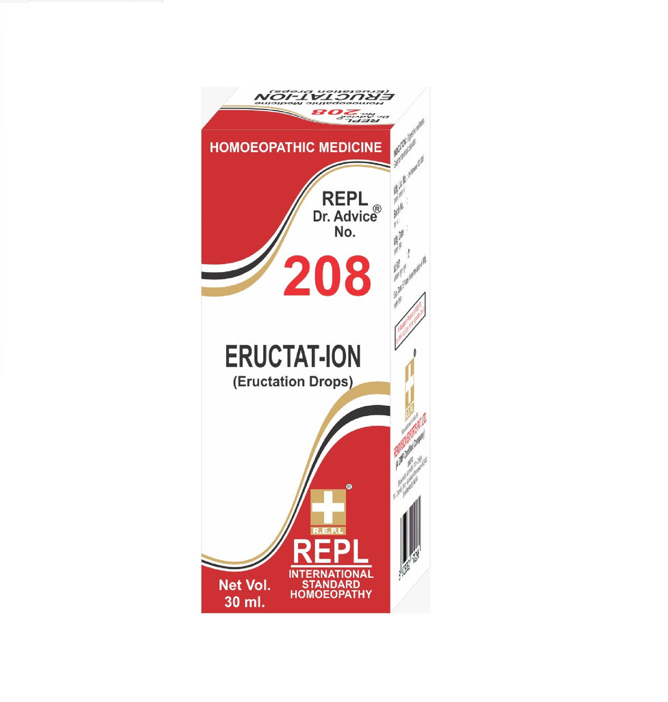 homeopathy REPL Dr Adv No 208 eructation drops 