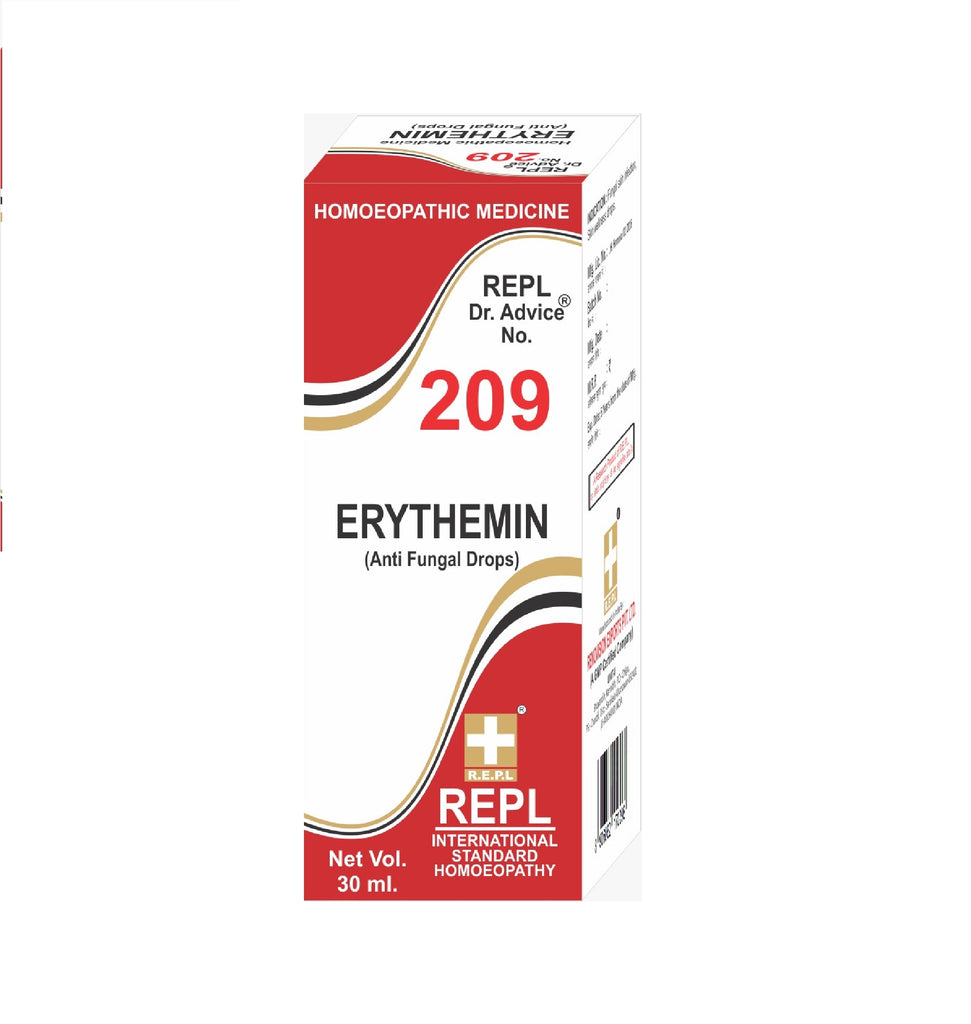 homeopathy REPL Dr Adv No 209 erythemin drops 
