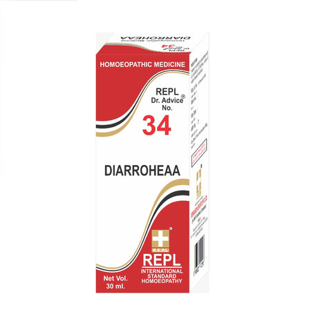 homeopathy REPL Dr Adv No 34 diarroheaa drops