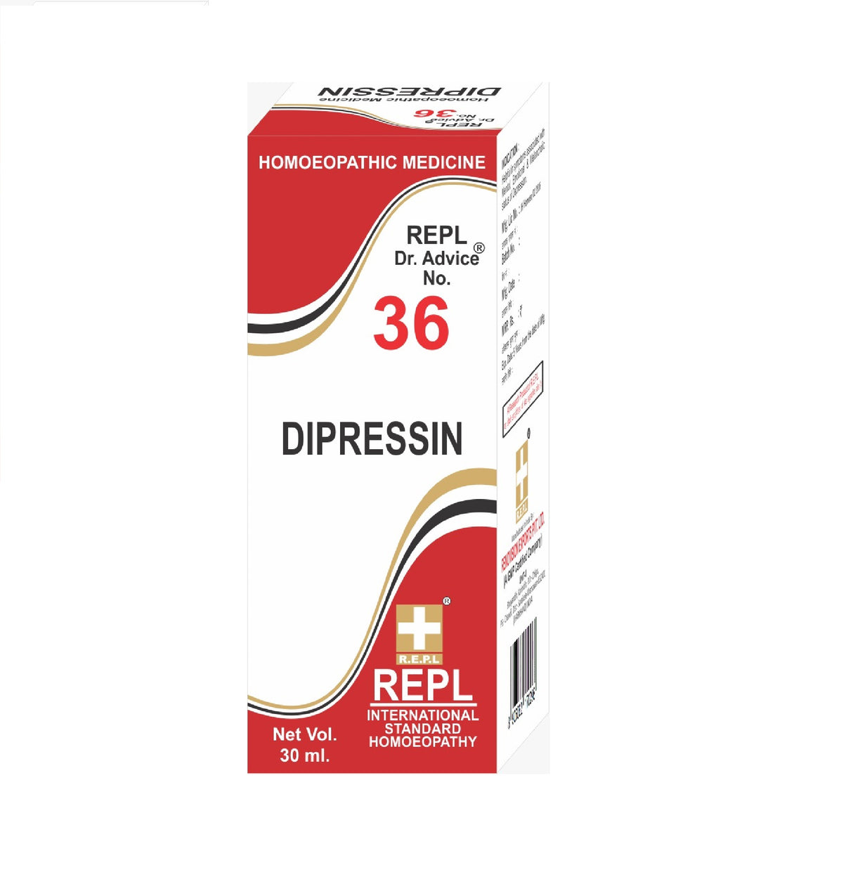 homeopathy REPL Dr Adv No 36 dipressin drops for anxiety and depression