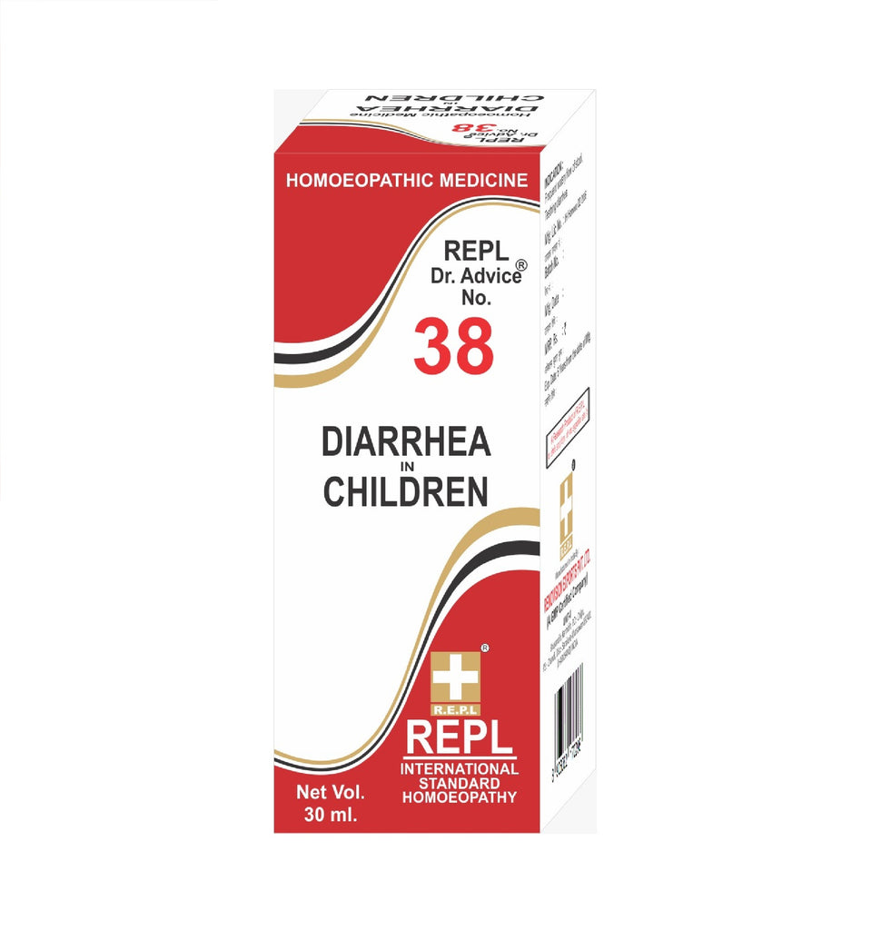 homeopathy REPL Dr Adv No 38 diarrhea in children drops