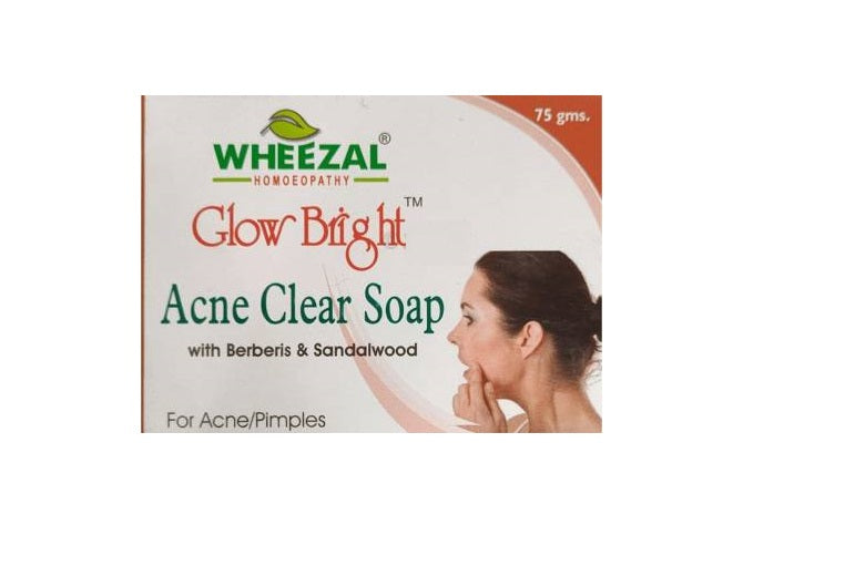Wheezal Acne Clear Soap with Berberis, Sandalwood