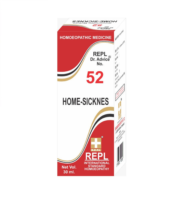 homeopathy REPL Dr Adv No 52 home sicknes drops