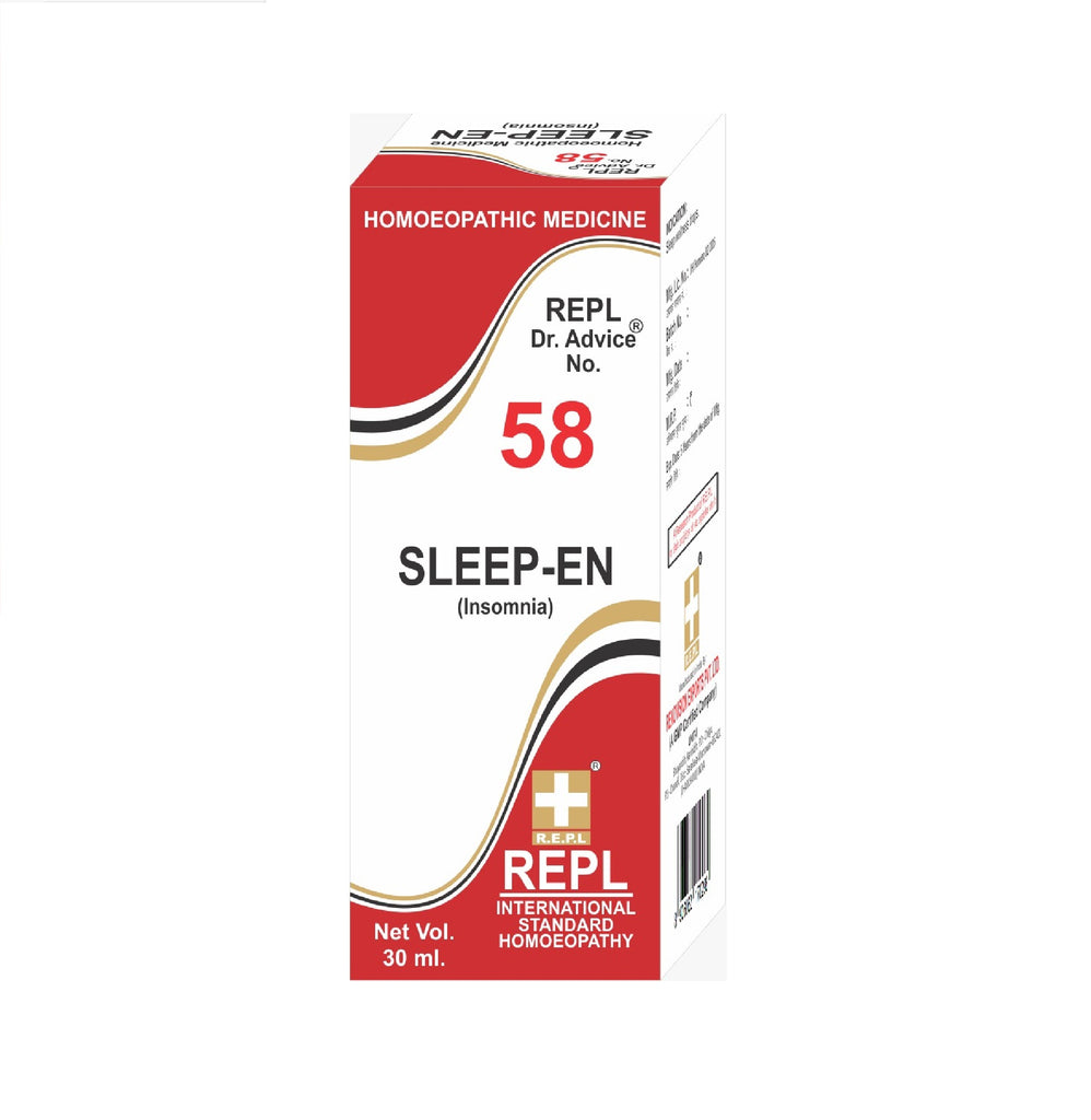 homeopathy REPL Dr Adv No 58 sleep-en drops