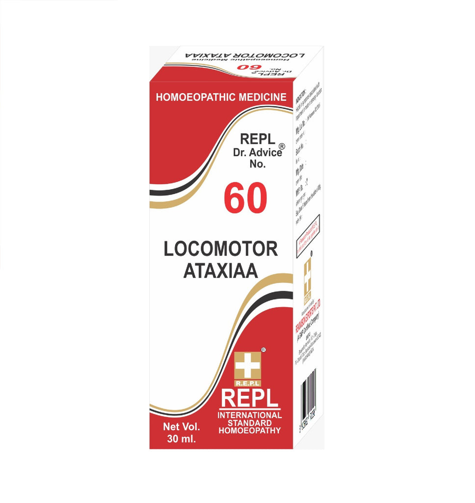 homeopathy REPL Dr Adv No 60 locomotor ataxiaa drops