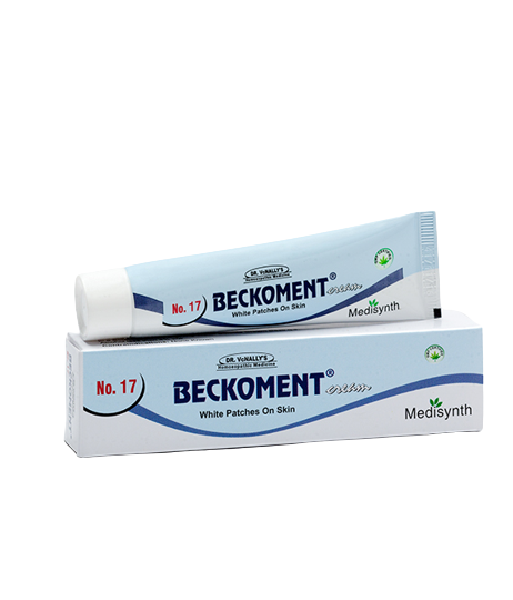 Medisynth Beckoment cream 17 vitiligo leucoderma homeopathic cream