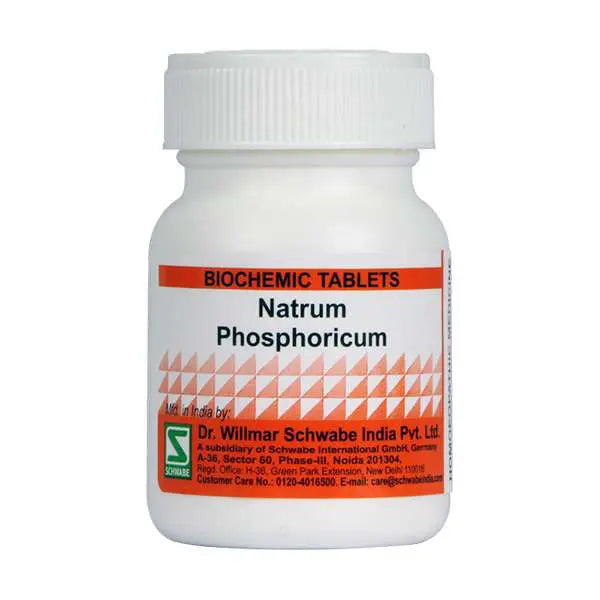 Schwabe Natrum Phosphoricum Biochemics Tablets for indigestion, acidity, heartburn