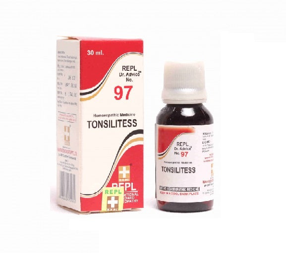 Homeopathy REPL Dr. Advice no. 97 drops for tonsillitis