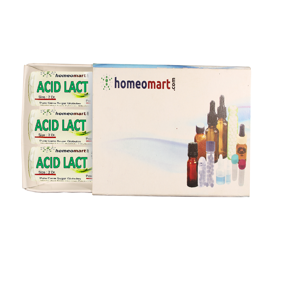 Acidum laticum Homoepathy pills Box