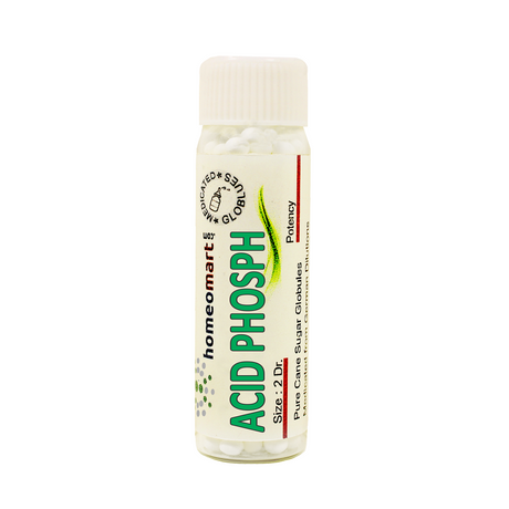 Acidum Phosphoricum Homeopathy 2 Dram homeopathy Pills 6C, 30C, 200C, 1M, 10M