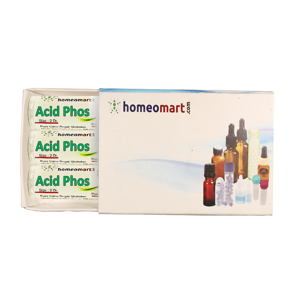 Acid Phos homeopathy pills box