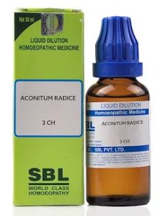 SBL Aconitum E Radice Homeopathy Dilution 6C, 30C, 200C, 1M 
