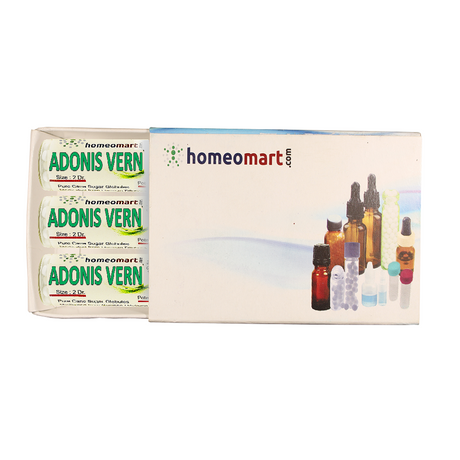 Adonis Vernalis Homeopathy Pills Box