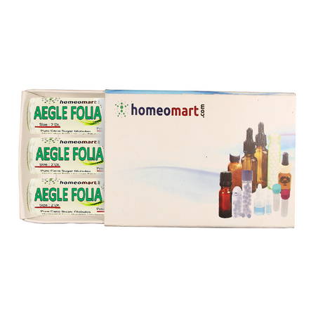 Aegle Folia Homeopathy Pills Box