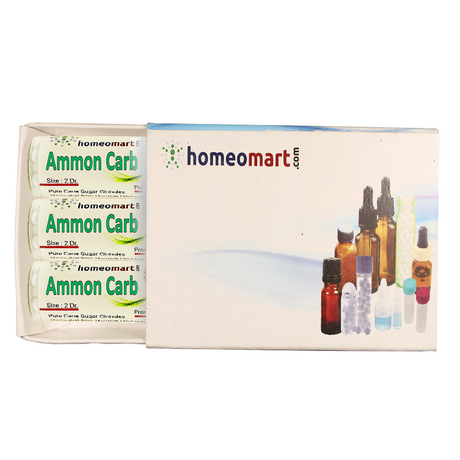 Ammonium Carbonicum 2 Dram Pills Box 