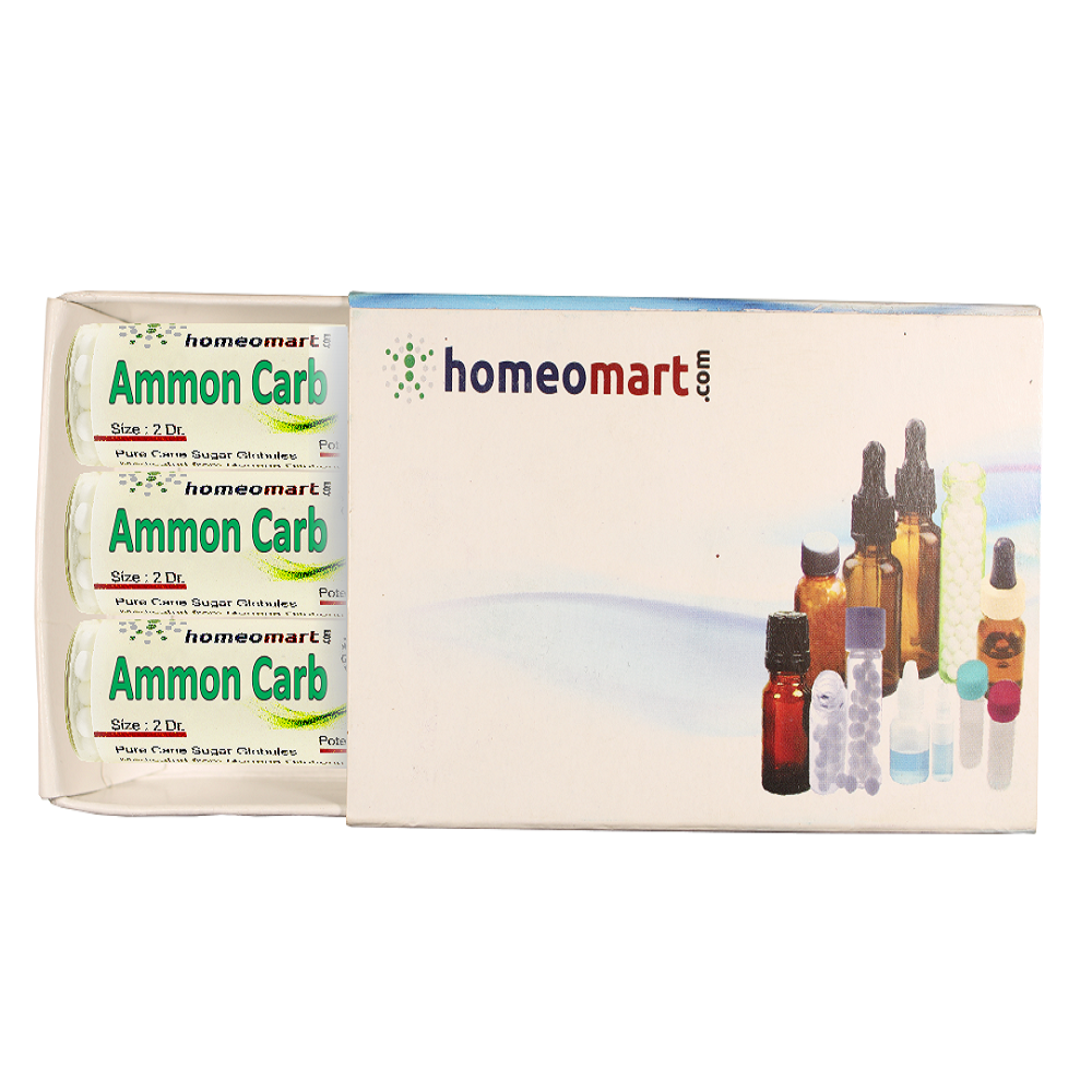 Ammonium Carbonicum 2 Dram Pills Box 