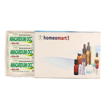 Anacardium Occidentale Homeopathy 2 Dram Pills 6C, 30C, 200C, 1M