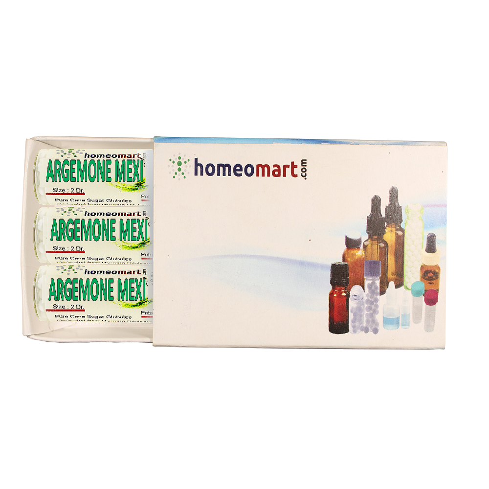 Argemone Mexicana Homeopathy 2 Dram Pills Box