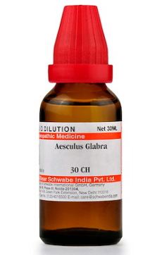 Schwabe Aesculus Glabra Homeopathy Dilution 6C, 30C, 200C, 1M, 10M, CM