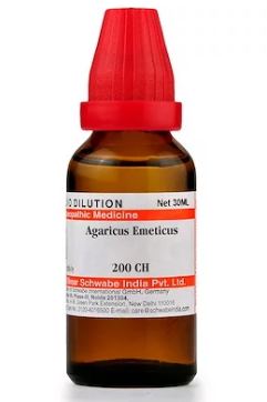 Agaricus Emeticus Homeopathy Dilution 6C, 30C, 200C, 1M 