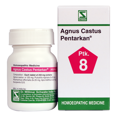 Schwabe Agnus Castus Pentarkan tablets for irregular periods  new pack