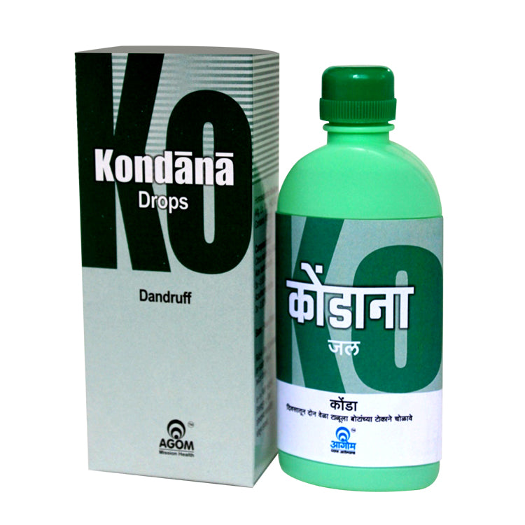 Agom Kondana Drops: Natural Herbal Relief for Dandruff
