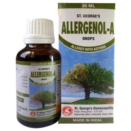 Allegenol A Drops provide natural relief from persistent cough, bronchitis & mucus buildup. Homeopathic formula with Badiaga, Lobelia & Grindelia.