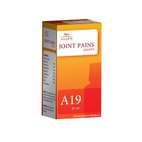  Allen A19 Homeopathy Drops for Joints Pains 