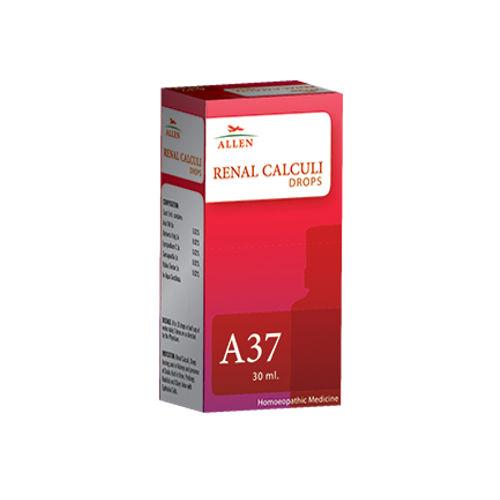Allen A37 Homeopathy Drops for Renal Calculi (Kidney Stones)