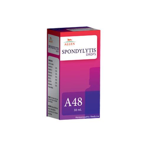 Allen A48 Homeopathy Drops for Spondylitis 