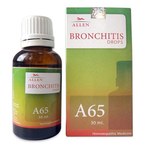 Allen A65 Homeopathic Drops for Bronchitis