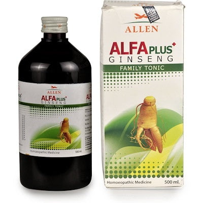 Allen Alfa Plus Ginseng Syrup for Loss of Appetite