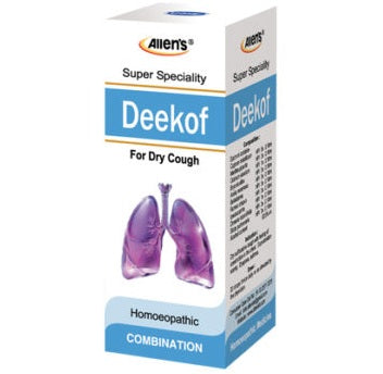Allen Deekof Drops for dry cough, dyspnea