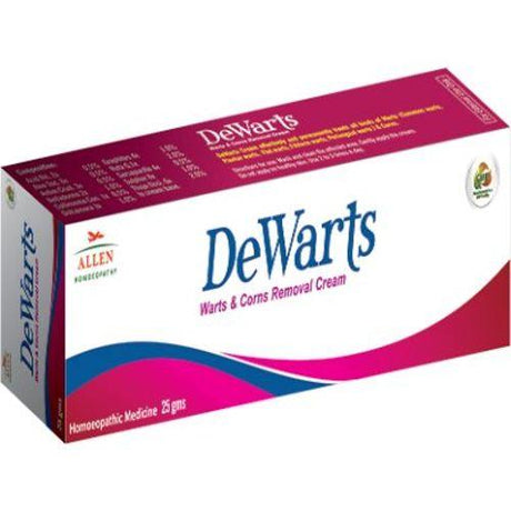 Allen homeopathy Dewarts - Warts and Corns Removal Cream  (Pack of 2) 