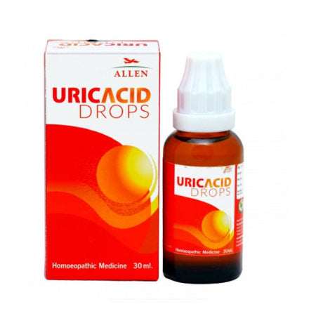 Allen Uricacid Homeopathy Drops, Gout relief, Kidney stones