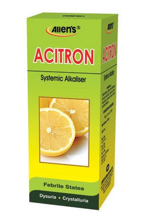 Allens Acitron for UTI, Kidney Stones