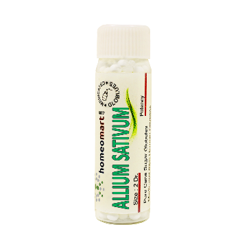 Allium Sativum Homeopathy medicated Pills in 6C, 30C, 200C, 1M, 10M