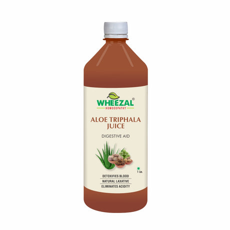 Wheezal Homeopathy Aloe Triphala Juice, Diabetes, Detox