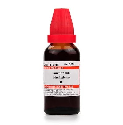 Schwabe Ammonium Muriaticum Homeopathy Mother Tincture Q