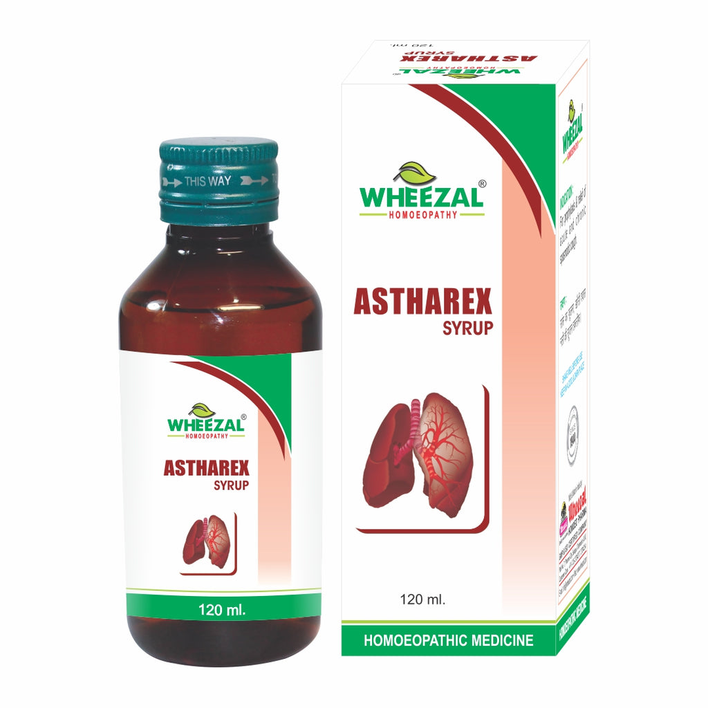 Wheezal Homeopathy Astharex, Homeopathic Asthma Syrup