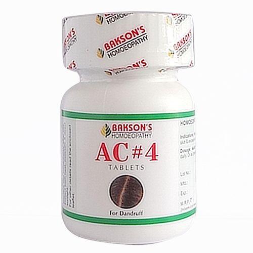 Baksons AC4 Tablets for dandruff free hair
