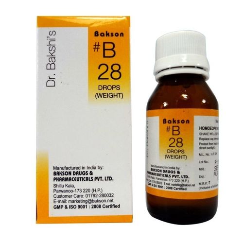 Dr.Bakshi B28 Weight Drops for Obesity, Overweight persons