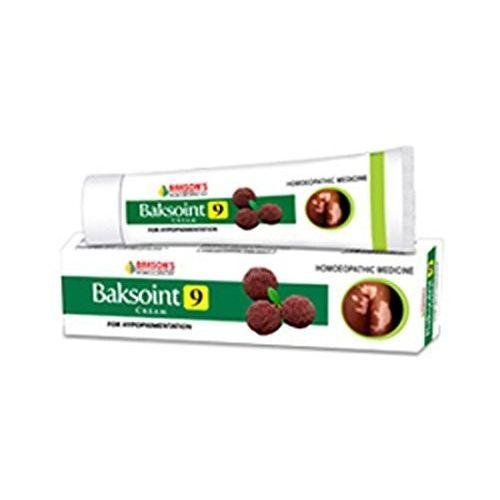 Bakson Baksoint 9 Cream for Leucoderma, Eczema, Psoriasis -Pack of 3